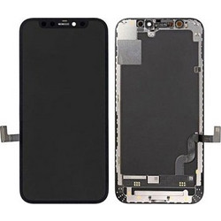 Γνήσια Οθόνη με Μηχανισμό Αφής / LCD with Touch Screen για iPhone 12 Mini Μαύρο (No Calibrate)