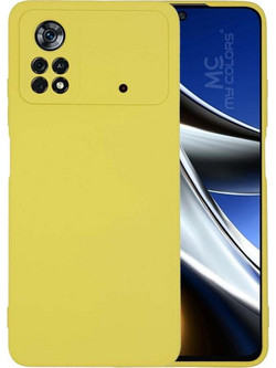 Sonique My Colors Θήκη Σιλικόνης Yellow (Xiaomi Poco X4 Pro 5G)
