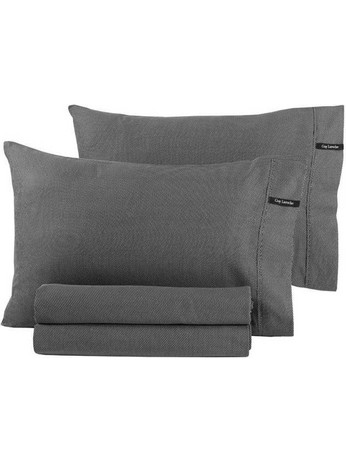 Guy Laroche Ζεύγος Μαξιλαροθήκες Ύπνου Minimal Black 50x70cm