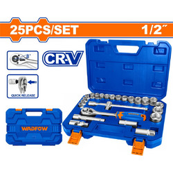 WADFOW ΚΑΣΕΤΙΝΑ ΚΑΡΥΔΑΚΙΑ 1/2" 25ΤΕΜ (WST2D25)