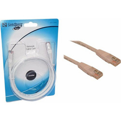 Sandberg U/UTP Cat.6 Καλώδιο Δικτύου Ethernet 10m Grey