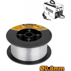 Σύρμα Ηλεκτροσυγκόλλησης Flux 1kg 0.8mm EWSFC081001 INGCO EWSFC081001