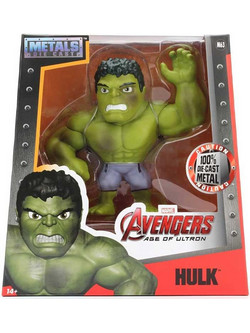 Jada Marvel Avengers Age Of Ultron Hulk Φιγούρα Δράσης για 14+ Ετών 15cm