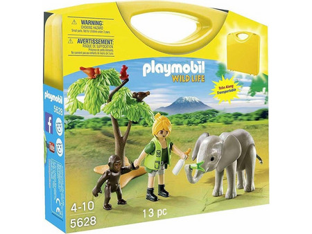 Playmobil Wild Life Βαλιτσάκι Ζωάκια Αφρικής για 4-10 Ετών 5628