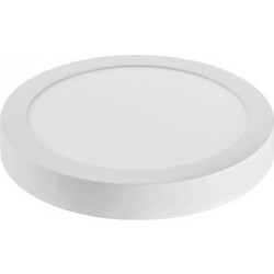 PL LED PANEL ΕΞΩΤΕΡΙΚΟ ΣΤΡΟΓΓΥΛΟ 3400LUMENS Φ50 36W 4000K ΛΕΥΚΟ ΦΩΣ INLIGHT 2.36.04.2