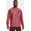 Under Armour Project Rock Home Gym Heavyweight Terry Hoodie Ανδρικό Αθλητικό Φούτερ με Κουκούλα Μπορντό 1373562-600