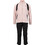 Puma Tricot Παιδικό Σετ Φόρμας Μαύρο Ροζ 670210-47