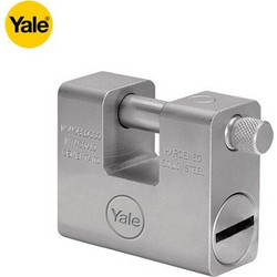 Ατσάλινο Λουκέτο Τάκου Yale 16401/84mm με Κλειδί Ασφαλείας