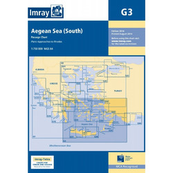 ΝΑΥΤΙΚΟΙ ΧΑΡΤΕΣ IMRAY ΤΕΜΑΧΙΟ Βάρος 0,14kg 01893-15