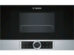 Bosch BEL634GS1 Εντοιχιζόμενος Φούρνος Μικροκυμάτων με Grill 21lt Inox