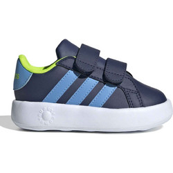 Adidas Grand Court 2.0 Hook Παιδικά Sneakers Navy Μπλε IH4885