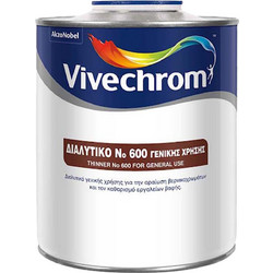 Vivechrom Διαλυτικο Νο600 Γενικής Χρήσης 15lt