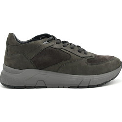 Sneakers Ανδρικά Stonefly 218426 08W Action 22 σε ανθρακί δέρμα σουέτ