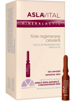 Gerovital Aslavital Collagen Ampoules Αντιγηραντικό Serum Προσώπου με Κολλαγόνο 10x2ml