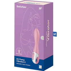 Satisfyer Air Pump Spot 2 Δονητής G-Spot Ροζ
