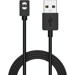 For Xiaomi Haylou PurFree BC01 Bone Conduction Earphone Magnetic Charging Cable, Length: 1m(Black) (OEM)