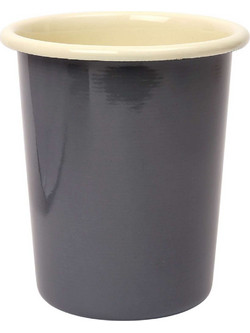 Ποτήρι εμαγιέ γκρι 440 ml