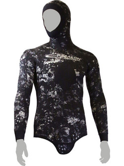 Epsealon Shadow Camo Σακάκι Κατάδυσης Ξυρισμένο Neoprene με Επιστήθιο για Ψαροντούφεκο 7mm