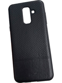 Beeyo Premium Case για Samsung A6 Plus (2018) μαύρη