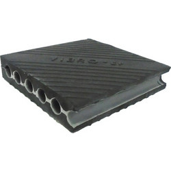 Αντικραδασμική βάση EP 12.5x12.5x2.5 VIBRO - Γκρί