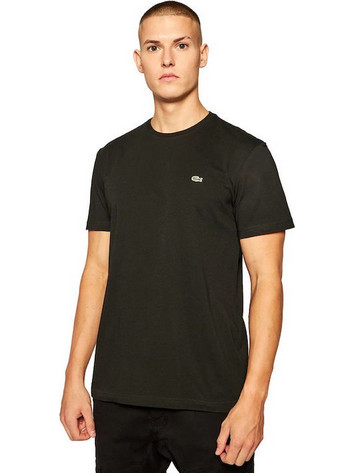 Lacoste Crew Neck Ανδρικό T-shirt TH2038-00-31 Κοντομάνικο Μαύρο
