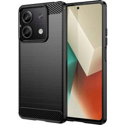 Θήκη Σιλικόνης - Xiaomi Redmi Note 13 5G - Spacecase Carbon - Black (5905719109073)