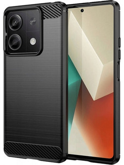 Θήκη Σιλικόνης - Xiaomi Redmi Note 13 5G - Spacecase Carbon - Black (5905719109073)