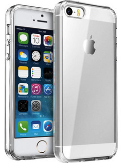 Back Cover Θήκη Λεπτής Σιλικόνης Matte για iPhone 5 Διάφανο