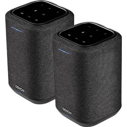 Denon DH-150 Ηχείο Bluetooth 5W με Ραδιόφωνο Μαύρο (Ζεύγος)