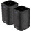Denon DH-150 Ηχείο Bluetooth 5W με Ραδιόφωνο Μαύρο (Ζεύγος)
