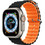 Devia Sport6 Deluxe Λουράκι Σιλικόνης Black / Orange (Apple Watch 42 / 44 / 45 / 49mm)