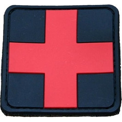 Σήμα PVC Survivors Φαρμακείου 3D 5x5 Black/Red WQ29