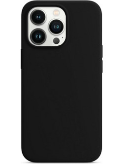 Θήκη Rubber Ενισχυμένης Σιλικόνης για iPhone 13 Pro Max Μαύρο