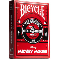 Bicycle Disney Classic Mickey Mouse Τράπουλα Κόκκινη 10040302