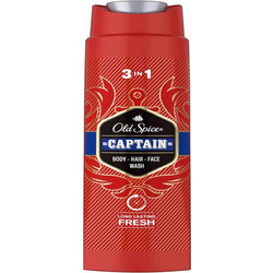 Old Spice Captain Σαμπουάν & Αφρόλουτρο για Επανόρθωση 400ml