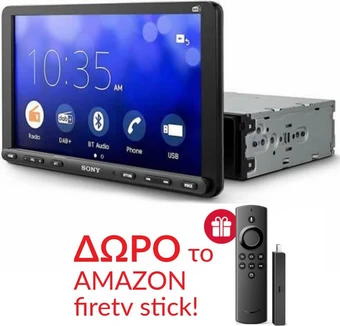 Sony XAV-AX8150 Ohne DAB+ Antenne | 1 DIN Mit 9 Zoll Touchscreen, HDMI Für Streaming, CarPlay, Android Auto, Weblink 2.0, DAB