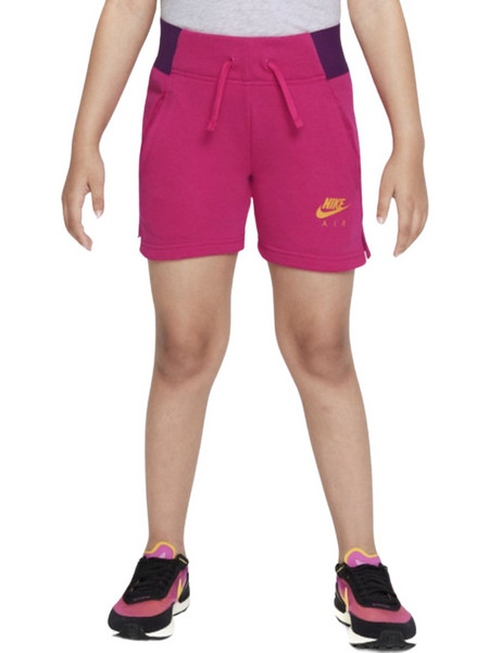 Nike NSW Air FT 5IN Αθλητικό Παιδικό Σορτς Φούξια DM8218-666