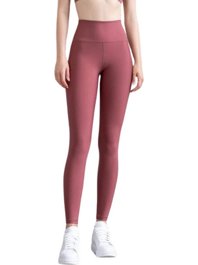 Lismina Extra High Waist Γυναικείο Κολάν Ψηλόμεσο Push Up Dark Rose 1095