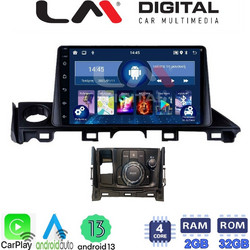 LM Digital ZN4214 Ηχοσύστημα Αυτοκινήτου με Οθόνη Αφής USB Bluetooth & GPS
