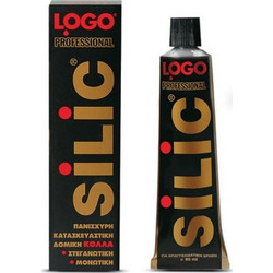 Logo Professional Silic Σφραγιστική Σιλικόνη Διάφανη 85ml - Διάφανη