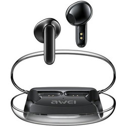 Awei T85 ENC Ακουστικά Bluetooth Earbud Ανθεκτικά στο Νερό Black