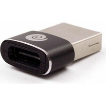 CoolBox USB-A to USB-C Black COO-ADAPCUC2A