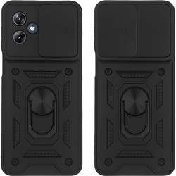 ΘΗΚΗ RING ARMOR CAMPRO SONIQUE ΓΙΑ MOTOROLA MOTO G54 5G ΜΑΥΡΟ