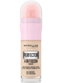 Maybelline Instant Age Rewind Perfector 4-in-1 Glow 00 Fair Liquid Make Up 20ml