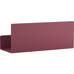 Ράφι / Σπογγοθήκη Μπάνιου (30cm) - Matt Bordeaux, Pam & Co, W30 x D12 x H12 (cm) 3012-153