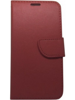 Wallet Θήκη Δερματίνης για iPhone 14 Pro Μπορντό