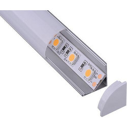 Eurolamp 145-70913 Εξωτερικόαινίας LED Γωνιακό 200x1.6x1.6εκ