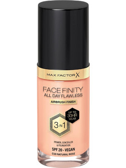 Max Factor Facefinity All Day Flawless 3 In 1 50 Natural Liquid Foundation 30ml