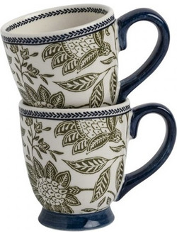 Σετ 2 κούπες stoneware 200 ml Laure Aslhey Hedingham 184186