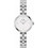 Daniel Wellington Elan Lumine Γυναικείο Ρολόι με Ασημί Μεταλλικό Μπρασελέ DW00100716